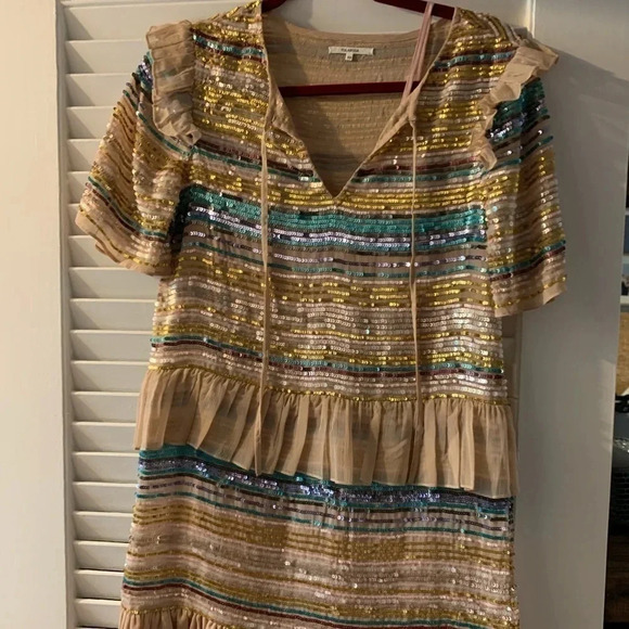 Revolve Tularosa Sequin Dress XS NWT - Picture 3 of 5